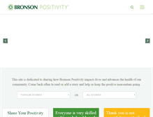 Tablet Screenshot of positivity.bronsonhealth.com